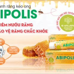 Kem đánh răng keo ong Abipolis 100g Abipha