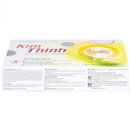 Kim Thính (H/3*10v) á âu