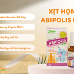 Xịt họng Abipolis Kids 15ml Abipha