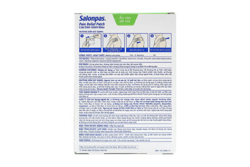 Salonpas Paine Reliefpatch (H/5miếng) (Lốc/5H) (k/150)