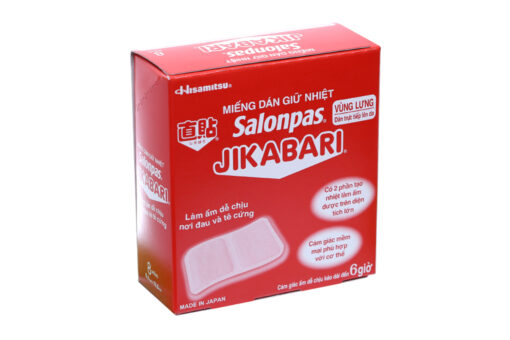 Miếng dán giữ nhiệt Jikabari (H/8miếng) Hisamitsu