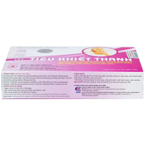 Tiêu Khiết Thanh (H/3*10v) á Âu