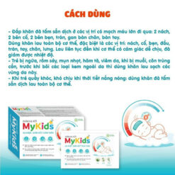 Khăn hạ sốt Mykids (H/4gói*6khăn) ích Nhân 2