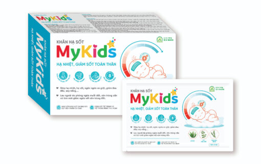 Khăn hạ sốt Mykids (H/4gói*6khăn) ích Nhân 2