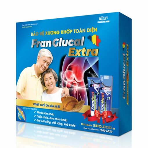 Combo xương khớp (2 Franglucal Extra+1 Franheat 30g)