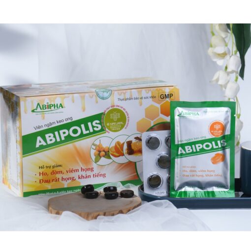 Viên ngậm keo ong Abipolis (H/20*5v) Abipha