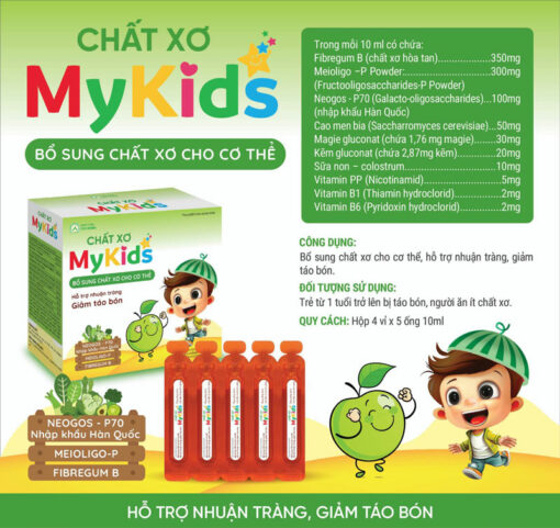 Mykids Chất xơ (H/20ố*10ml) Ích Nhân 3