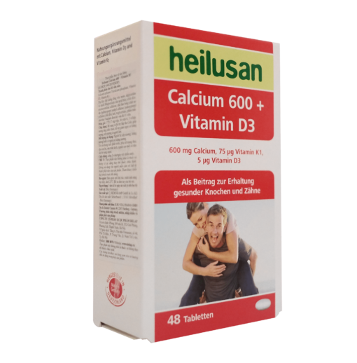 Heilusan Calcium 600+ Vitammin D3