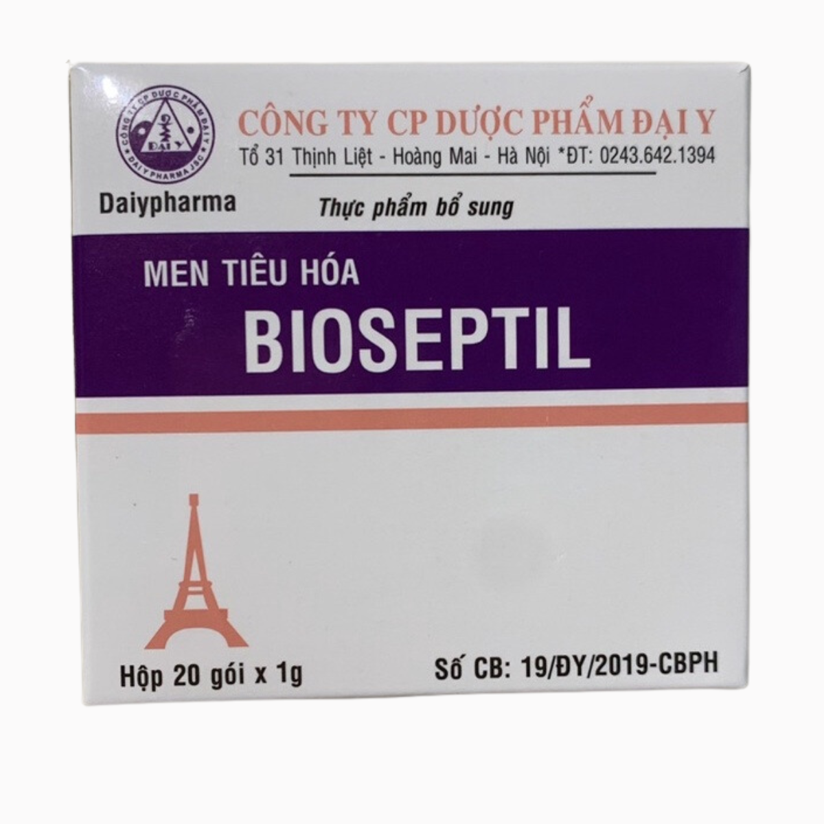 Men Bioseptil (H/20gói) Đại Y