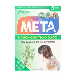 Miếng dán Meta Giảm đau vai gáy (H/5m) Abipha