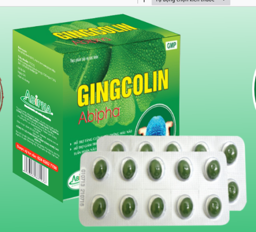 Gingcolin (H/10*10v) Abipha