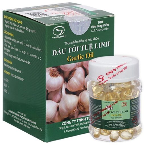 Garlic - Oil L/100v Dầu Tỏi Tuệ linh 2