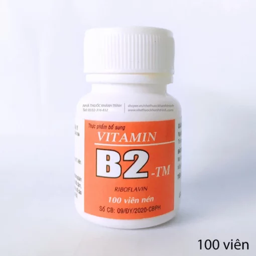 Vitamin B2 L/100v Đại Y