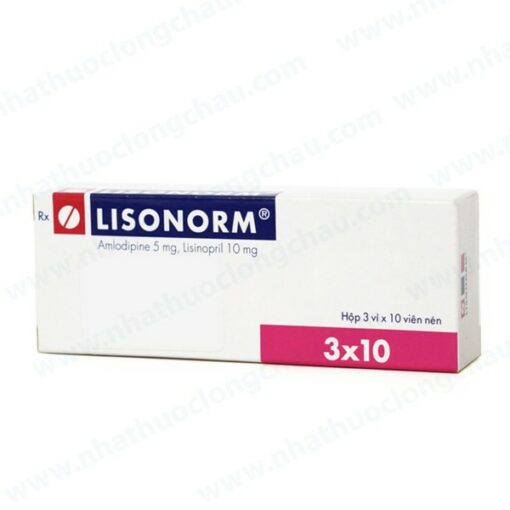 Lisonorm (Amlo 5mg+Lisinopril 10mg)