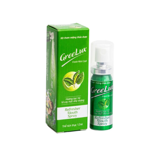 Xịt thơm miệng GreeLux 12ml Hoa linh