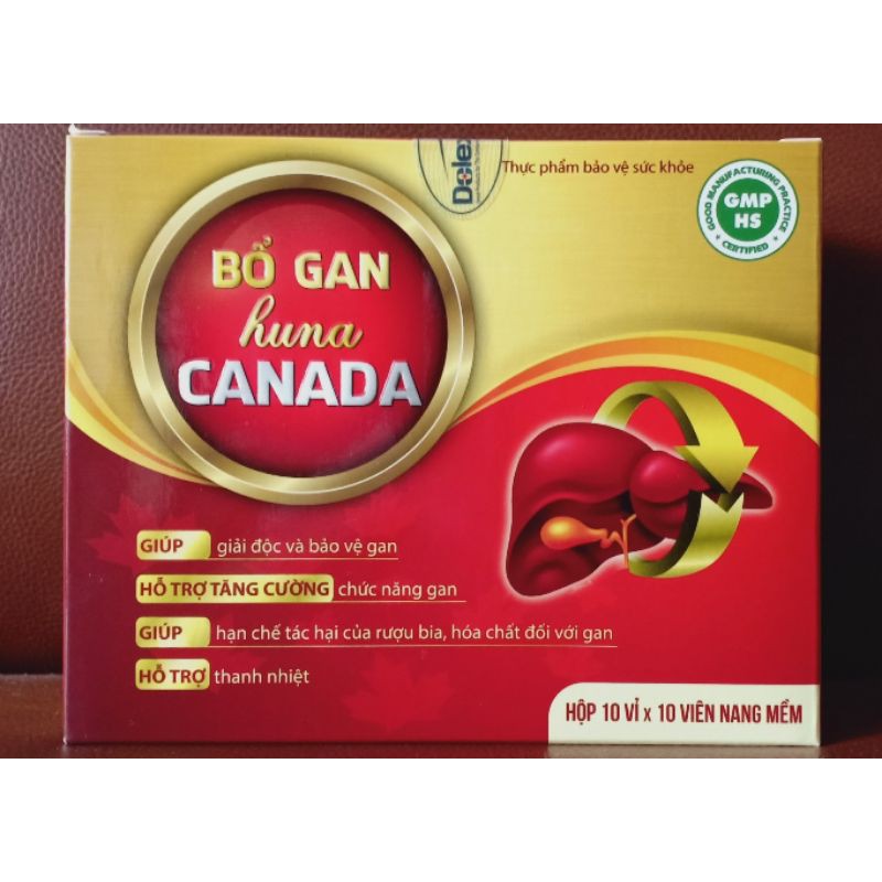 Bổ gan Huna Canada (H/10*10v) - 05/2024 TDV