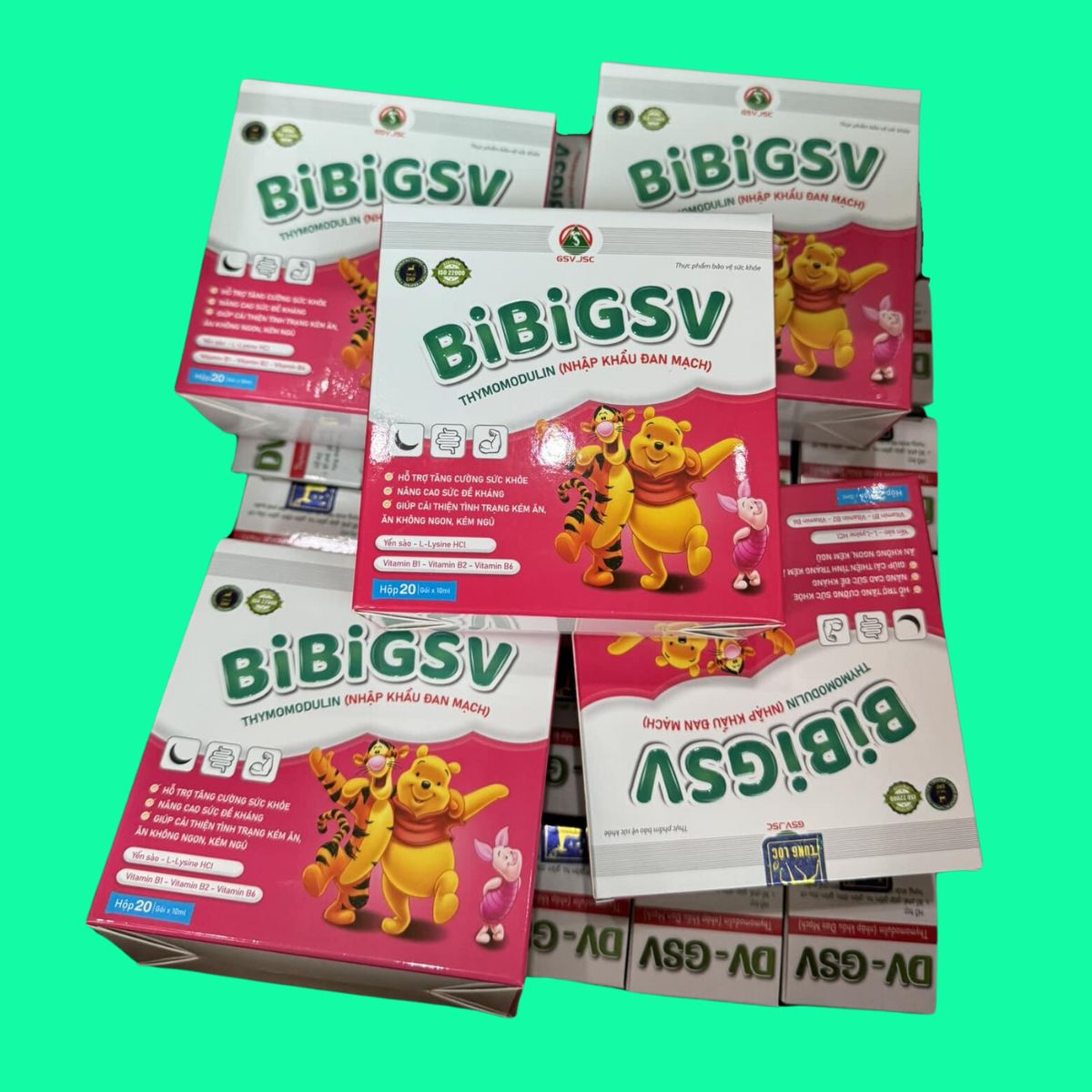 Bibi GSV (H/20gói*10ml) (Tăng đề kháng) Tùng Lộc