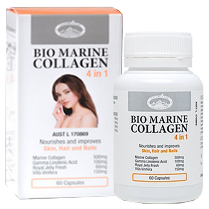 Bio Marine Collagen 4in1 L/60v Australia Beolife