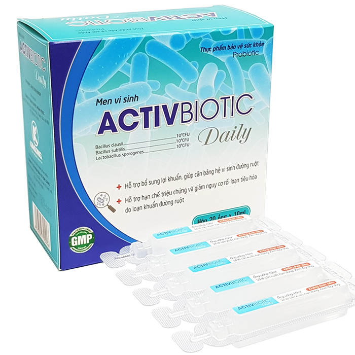 Activ Biotic Daily H/20ố*10ml 7+3 ck 20%