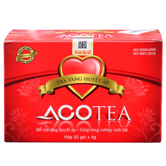 Acotea H/20gói*4g (Trà tăng áp) (K/60)