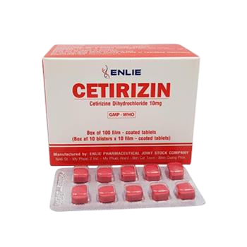 Cetirizin 10mg (H/10*10v) Enlie