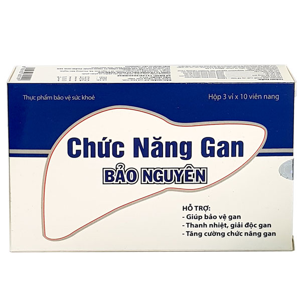 Chức năng gan Bảo Nguyên (H/3*10v)