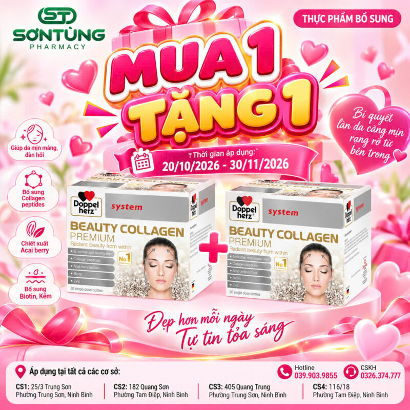 MUA 1 TẶNG 1 BEAUTY COLLAGEN PREMIUM