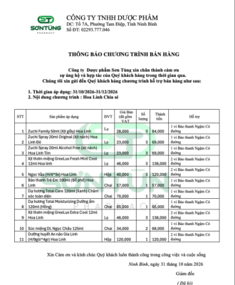 ƯU ĐÃI HOA LINH – MUA SẮM LIỀN TAY, NHẬN NGAY QUÀ TẶNG HẤP DẪN